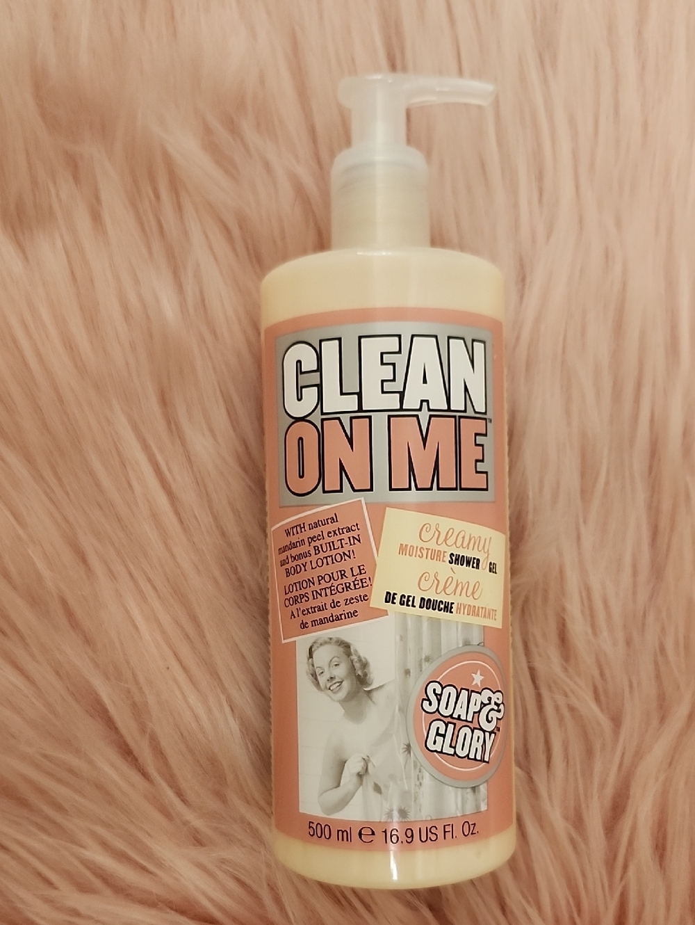 Brand New SOAP & GLORY CLEAN ON ME CREAMY MOISTURE SHOWER GEL